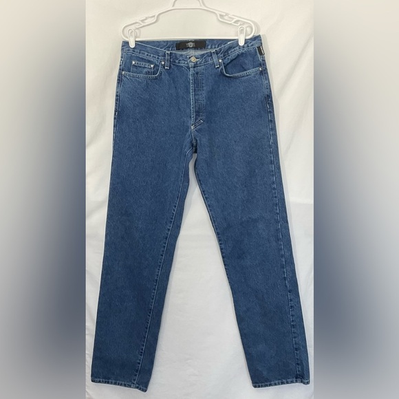 Versace Men's Classic Indigo Straight Jeans - Picture 1 of 14